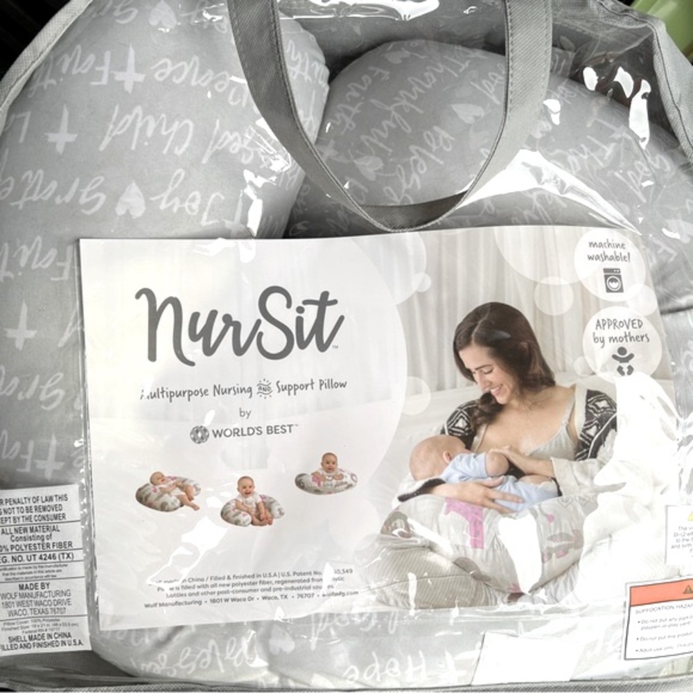 NurSit Multipurpose Nursing and Support Pillow